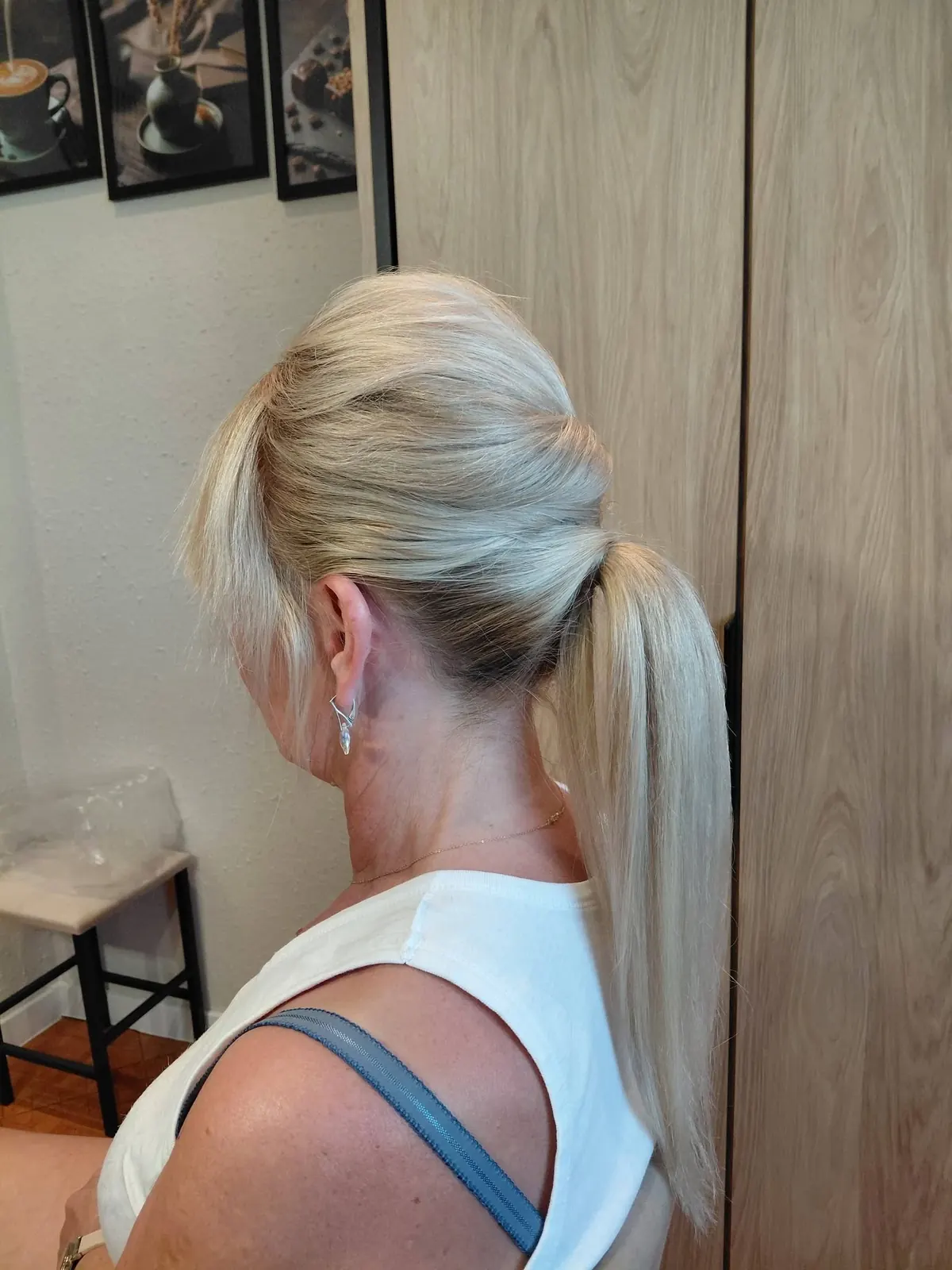 Realizacja mobilnego fryzjera Crazy Look u klientki